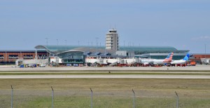 Grand Rapids Airport Viewing Park Terminal View