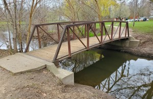Grandville Heritage Park Creek Bridge