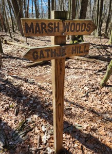 Lillian Anderson Arboretum Kalamazoo Trail Signs