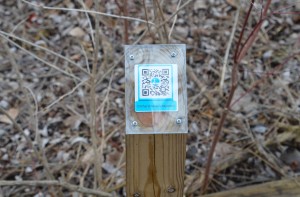 Muskegon Lake Nature Preserve QR Code Orchard Info