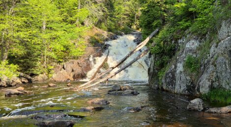 Pinnacle Falls: A Marquette County Wilderness Waterfall That's Worth the Drive