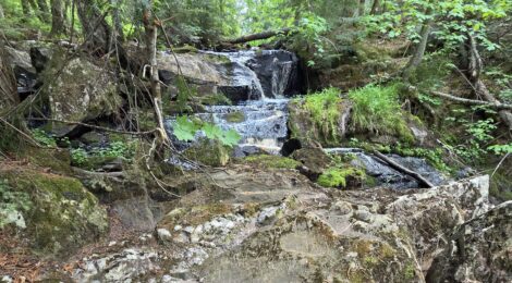 Wildcat Falls - Scenic Hike Leads to Small Upper Peninsula Waterfall
